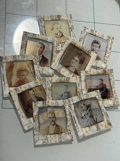 Faux Vintage Photo Slides